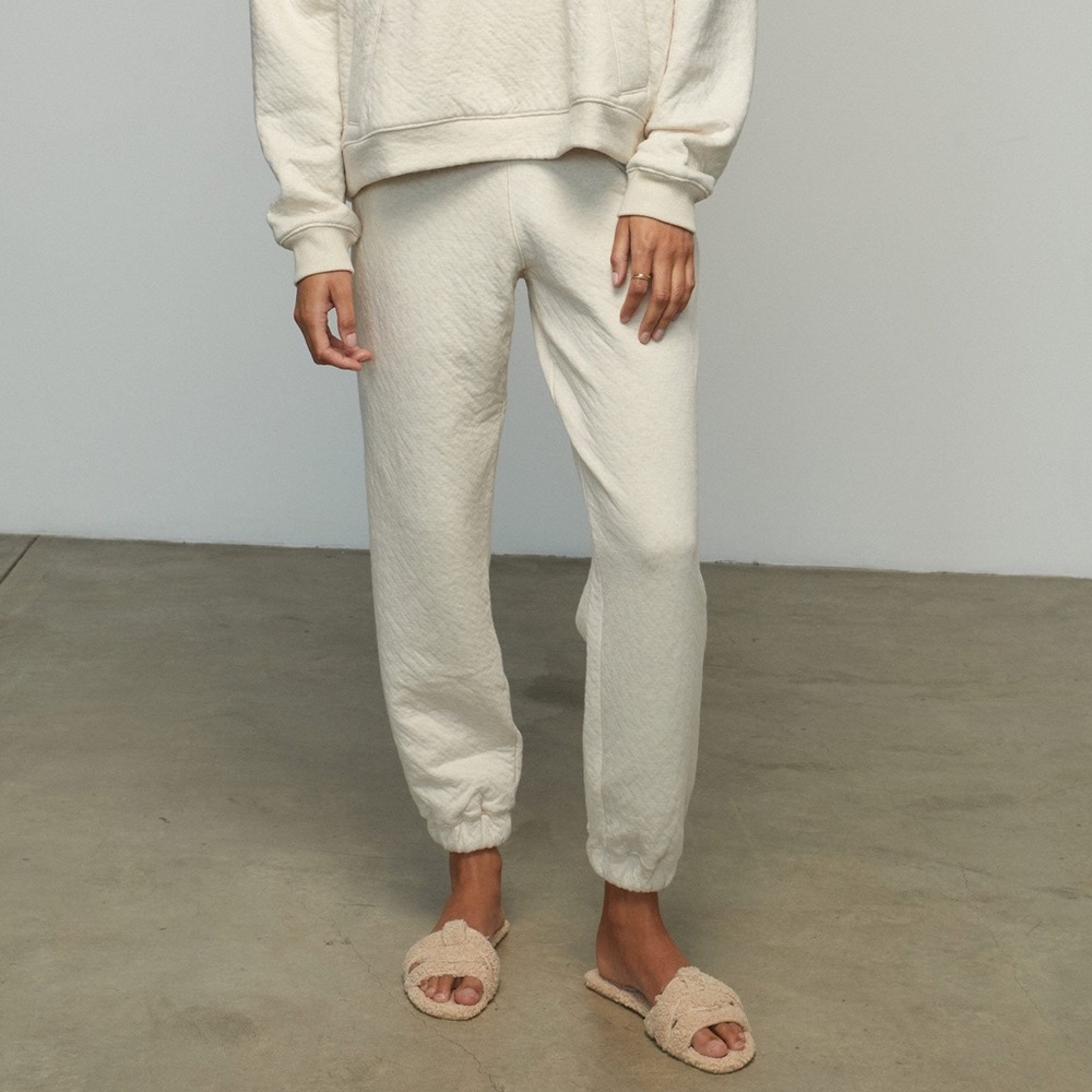 LUNYA Restore Double Faced Pants - Warm Beige - Size S